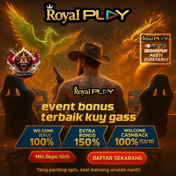 ROYALPLAY : Bandar Slot Royal Online Gacor Paling Viral Mudah Maxwin di Nusantara Indonesia Gas Play image 1